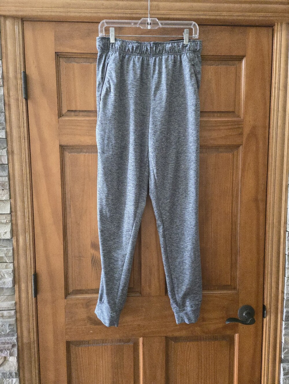 Glacier Mens Gray Active Jogger Pants - Comfortable Everyday Bottoms Size M